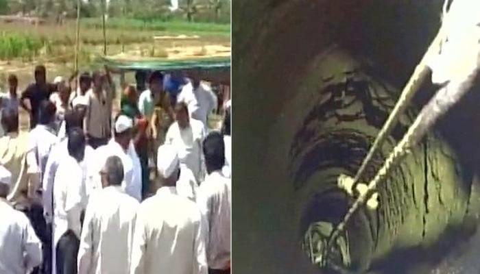 Six-year-old falls in borewell in Maharashtra, rescue operation on