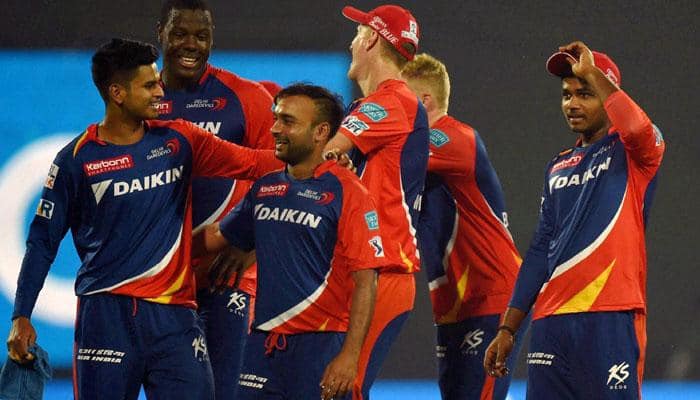 VIDEO: Watch Amit Mishra&#039;s sensational catch off Andre Russell during Kolkata Knight Riders vs Delhi Daredevils match