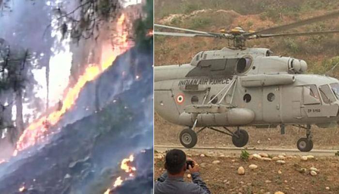 Uttarakhand forest fire: Director of Delhi&#039;s Fire Dept to visit hill state today, govt to press MI-17 choppers; at least 6 dead 