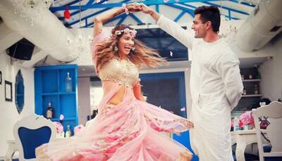 Bipasha Basu, Karan Singh Grover set floor ablaze with killer moves at wedding reception – Watch here