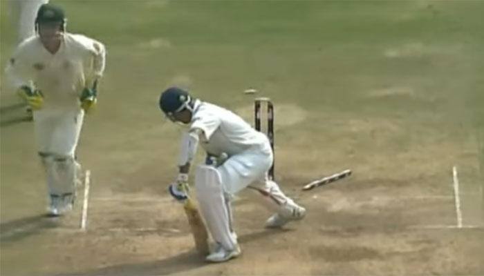 WATCH: You ripper! Unplayable magic ball leaves master batsman VVS Laxman completely exposed!