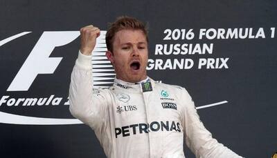 Russian GP: Nico Rosberg wins seventh race in succession as Lewis Hamilton recovers to second spot