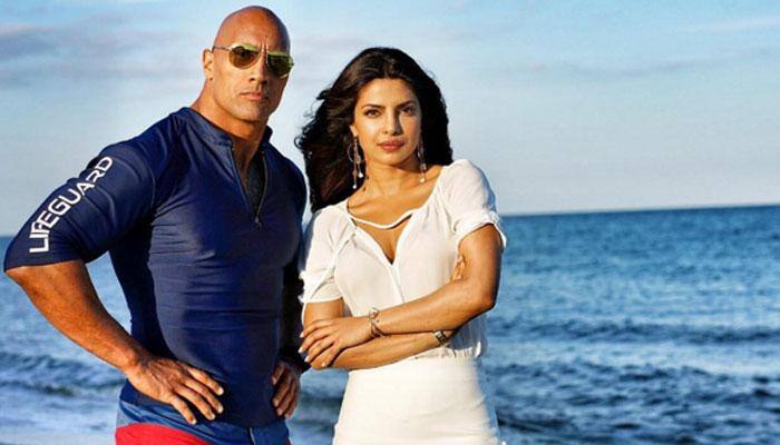 ‘Baywatch’ babe Priyanka Chopra shares sizzling hot pic on Dwayne Johnson’s birthday