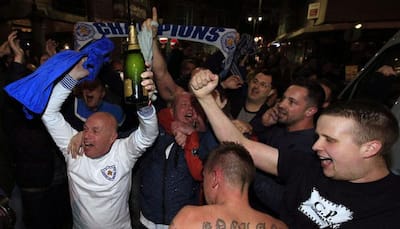 English Premier League: Euphoria on streets of Leicester as outsiders seal historic maiden title
