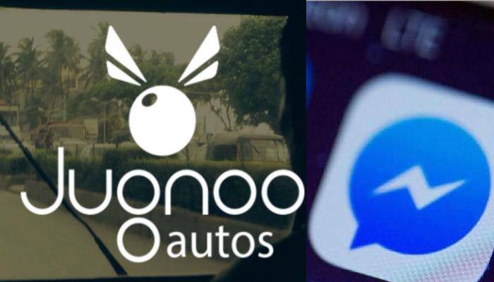 Book auto rides on Jugnoo via Facebook messenger through these easy steps