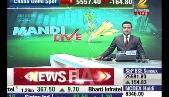 Decrease in price of gold