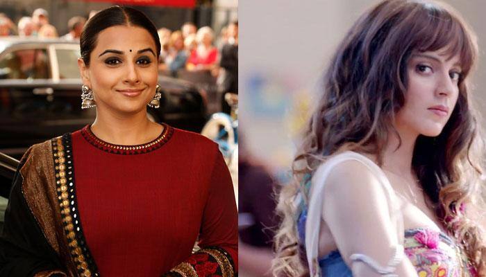 Vidya Balan HAILS Kangana Ranaut for speaking up! Details inside