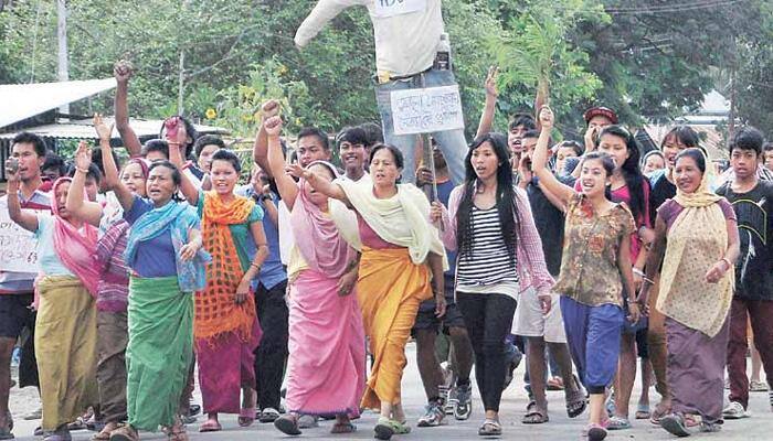 Four general strikes end in Manipur, a new one imposed