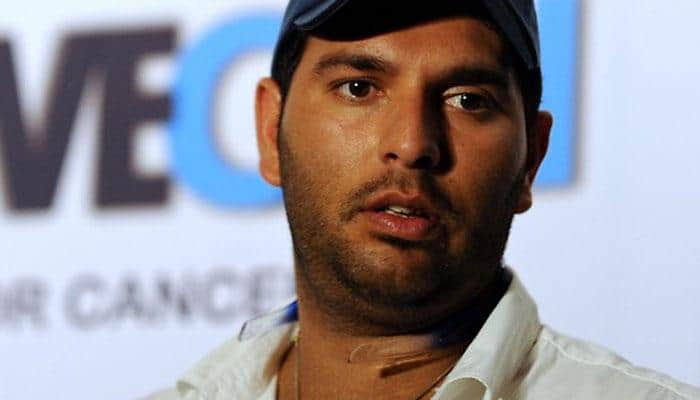 WATCH: Shocking! Yuvraj Singh gets hit-wicket out in 100th IPL match