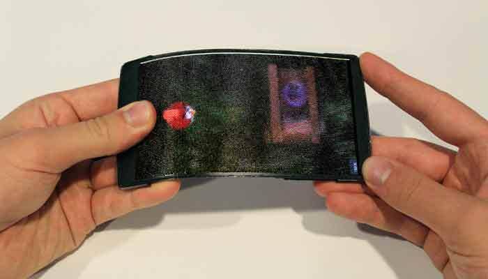 World's first holographic flexible, glasses-free smartphone developed - Watch!