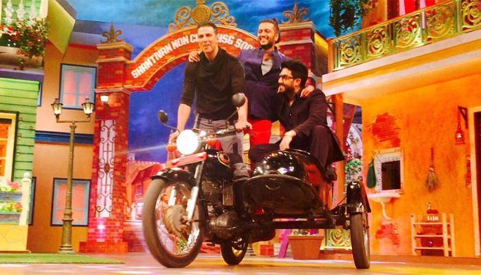 Akshay Kumar, Riteish Deshmukh, Abhishek Bachchan to slay it in &#039;The Kapil Sharma Show&#039; – See pic