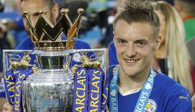 Premier League: Jamie Vardy vows to stay with champions Leicester City