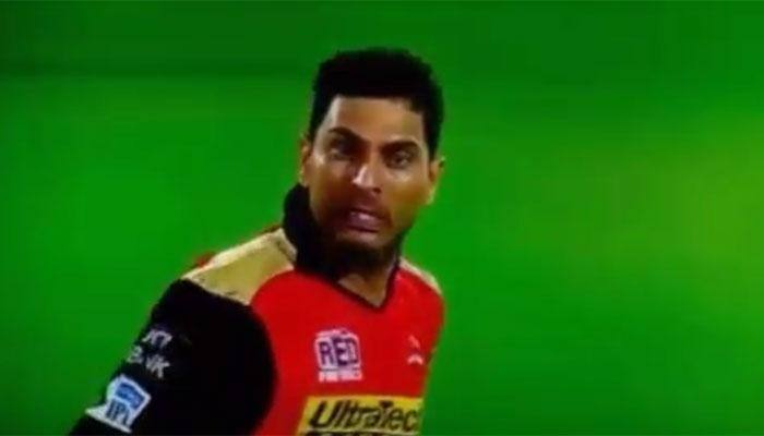 WATCH: Yuvraj Singh&#039;s epic celebration after running out Mahendra Singh Dhoni during RPS vs SRH IPL match