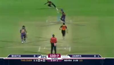 IPL 9: VIDEO - Outstanding match-winning catch by SunRisers Hyderabad's Naman Ojha against Pune