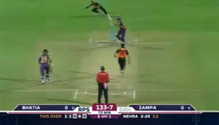 IPL 9: VIDEO - Outstanding match-winning catch by SunRisers Hyderabad's Naman Ojha against Pune
