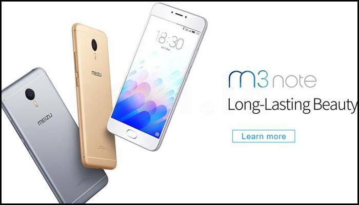 Meizu M3 Note launched in India for Rs 9,999; comes with 4,100mAh battery