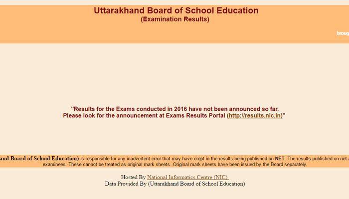 Uttarakhand Board Class 10th result 2016 likely to be declared on 26th May 2016