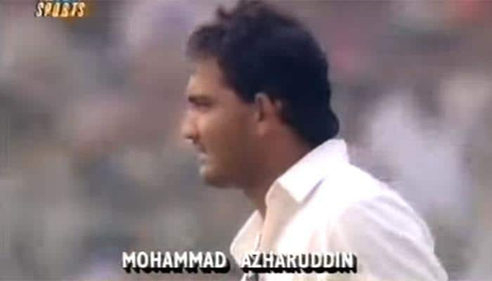 WATCH: Did Mohammad Azharuddin play &#039;helicopter&#039; shot before Mahendra Singh Dhoni?