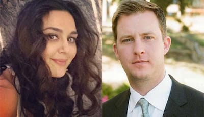 Wah Taj! Preity Zinta strikes a pose with hubby Gene Goodenough, in-laws – See pic