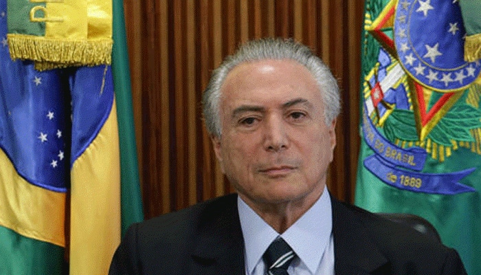 Brazil&#039;s interim president may remain in office till 2019