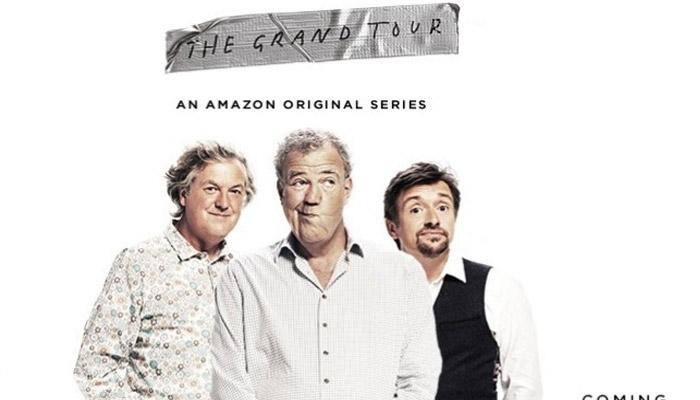 FormerTop Gear trio Clarkson, Hammond &amp; May's latest Amazon show is named The Grand Tour