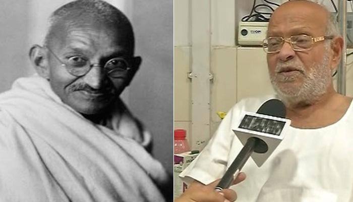 PM speaks to Mahatma Gandhi&#039;s grandson living in Delhi old-age home; Kanubhai calls himself &#039;Modi bhakt&#039;, slams Sonia