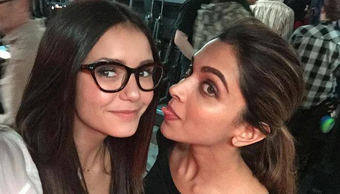 Deepika Padukone&#039;s &#039;sad&#039; selfie with Nina Dobrev will melt your heart!