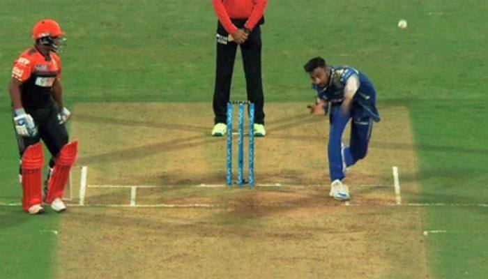 VIDEO: Weird! When Krunal Pandya bowled like Lasith Malinga during MI vs RCB IPL match