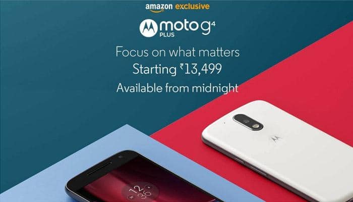 Moto 4G Plus to be available from midnight on Amazon