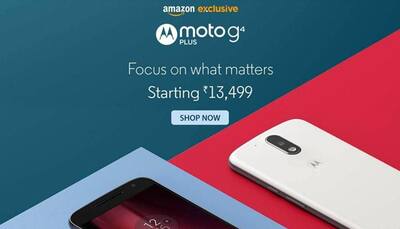 Motorola Moto 4G Plus goes on sale exclusively on Amazon