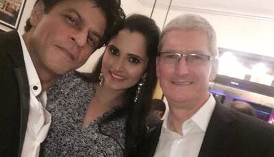PHOTOS: Sania Mirza meets Apple CEO Tim Cook at Shah Rukh Khan's lavish dinner party