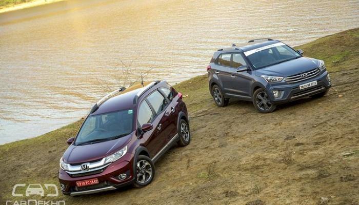 Honda BR-V Vs Hyundai Creta: Full comparison