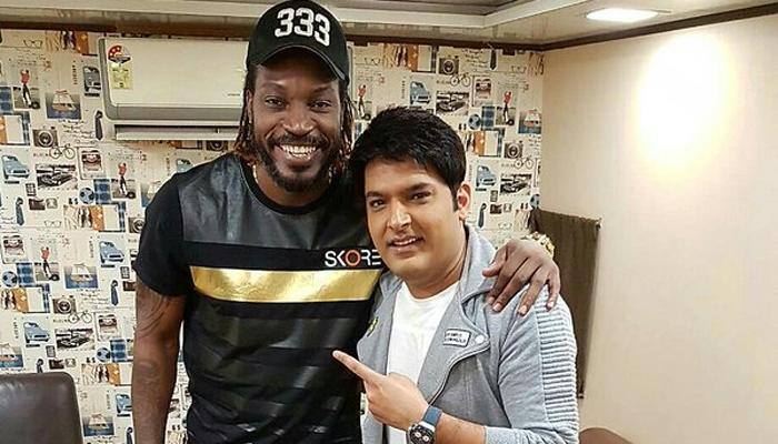 Kapil Sharma freezes frame with &#039;mad friend&#039; Chris Gayle!