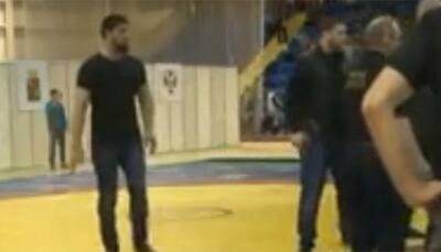Must Watch VIDEO: When millionaire teen's bodyguard pulled a gun on his wrestling opponent