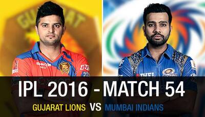 Indian Premier League 2016, Match 54: Gujarat Lions vs Mumbai Indians — As it happened...
