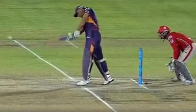WATCH: 6 needed off last ball - Mahendra Singh Dhoni wins match with helicopter shot!