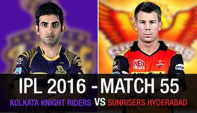 Indian Premier League 9, Match 55: Kolkata Knight Riders vs Sunrisers Hyderabad - As it happened...