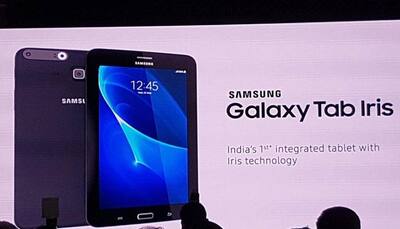 Samsung Galaxy Tab Iris with 'iris recognition' launched in India at Rs 13,999