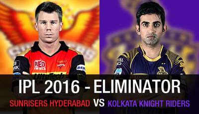 IPL 2016, Eliminator: Sunrisers Hyderabad vs Kolkata Knight Riders — As it happened...