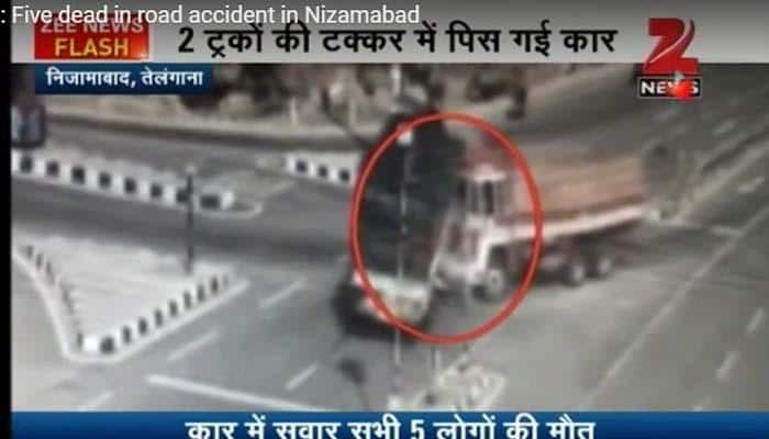 Faint-hearted? Don&#039;t watch this spine-chilling road accident video