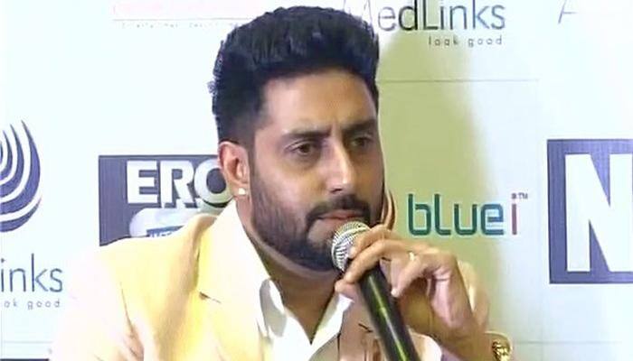 Congress vs Amitabh Bachchan: Abhishek Bachchan supports father, says Big B not hosting any political event