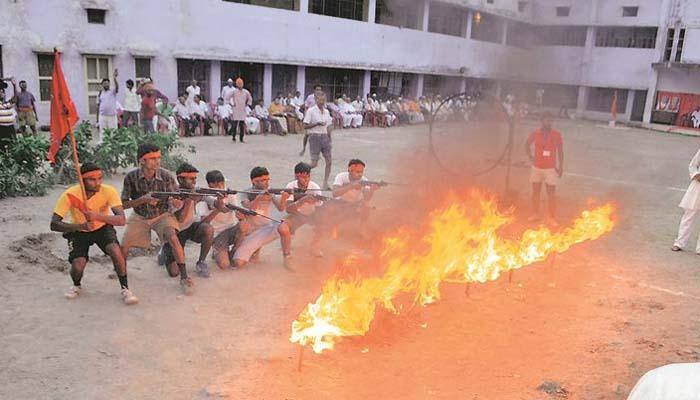 Arms training: Bajrang Dal&#039;s Ayodhya chief Mahesh Mishra arrested over charges of inciting religious hatred