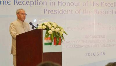 India, China should resolve issues through political acumen: Pranab ​Mukherjee