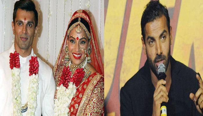 Here's what John Abraham has to say on former girlfriend Bipasha Basu's wedding!