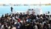 More than 2,000 boat migrants rescued off Italy, 45 dead