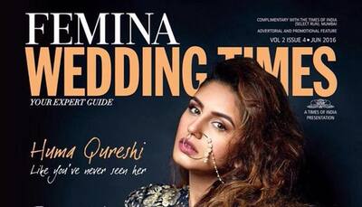 Femina Wedding Times cover: Huma Qureshi stuns in bridal look!