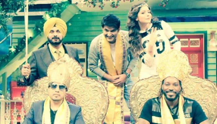 Kapil Sharma invites you to unlimited fun with Mika Singh and Chris Gayle at &#039;The Kapil Sharma Show&#039;!