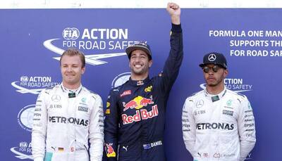 Monaco Grand Prix: Daniel Ricciardo secures maiden pole in Monte Carlo