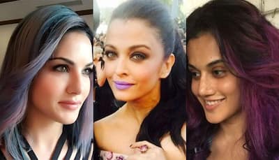 Aishwarya Rai Bachchan, Sunny Leone, Taapsee Pannu – Stars who donned the purple colour in elan!