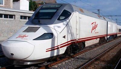 Railway conducts trial for high-speed Talgo trains